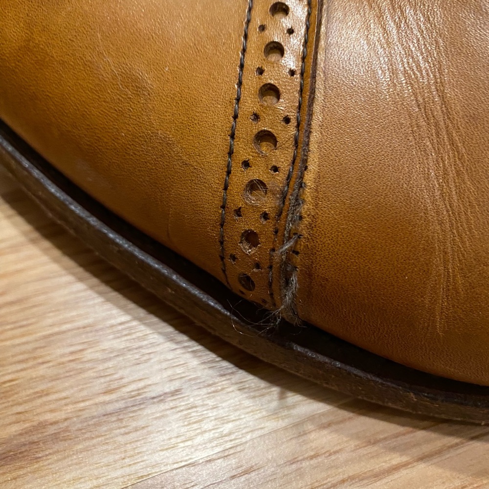 Allen Edmonds Boulevard Cap Toe dress shoe size 9.5 - Picture 7 of 8
